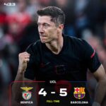 FC BARCELONA REMONTA Y DERROTA 5-4 AL BENFICA EN UN DRAMA EUROPEO