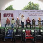 ENTREGAN APOYOS TÉCNICOS EN VALLE DE CHALCO Y LLAMAN A RESPALDAR A CLAUDIA SHEINBAUM