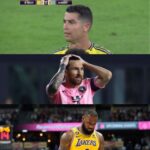 DÍA NEGRO PARA LAS LEYENDAS: CRISTIANO, MESSI Y LEBRON CAEN EL MISMO DÍA
