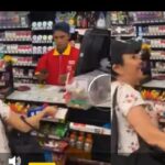 LADY RECARGAS ATACA A CAJERO DEL OXXO TRAS NEGARLE ALCOHOL EN JALISCO