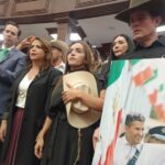 Grecia Quiroz, viuda de Carlos Manzo, asume el mando de Uruapan