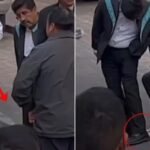 Hugo Aguilar Ortiz genera polémica por video de colaboradores limpiándole los zapatos