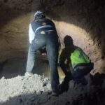 Operativo ininterrumpido para rescatar a cuatro mineros atrapados en mina de Sinaloa