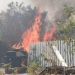 Incendio de maleza afecta seis hectáreas en zona Diamante de Acapulco