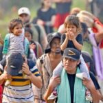 Caravana migrante Génesis avanza por Chiapas con atención humanitaria