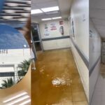 Ruptura de tubería provoca inundación en clínica ISSSTE de Gómez Palacio