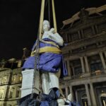 Instala Trump estatua de Cristóbal Colón en la Casa Blanca