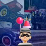 Roban caravana de autos clásicos Ford Modelo A en Amozoc