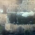 Cierran sitios sagrados en Jerusalén tras impacto de fragmentos de misil