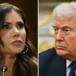 Trump destituye a Kristi Noem de Seguridad Nacional; nombra a Markwayne Mullin como sustituto