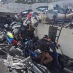 Desmantelan centro de acopio de autopartes robadas en la alcaldía Cuauhtémoc