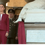 Sheinbaum encabezá­ homaje por bicentenario de Margarita Maza en el Panteón de San Fernando