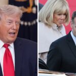 Macron califica de “poco elegantes” comentarios de Trump sobre su matrimonio