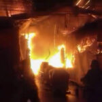 Incendio nocturno afecta puestos semifijos e inmuebles cerca del Mercado Sonora