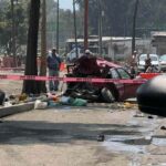 Accidente vial en Calzada Ignacio Zaragoza deja dos muertos y un conductor detenido