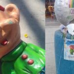 Destruyen estatua ‘Tontín’ y joven pierde dedos en Bosque Venustiano Carranza