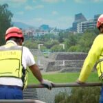 Servicios de emergencia buscan a dos mujeres reportadas como atrapadas en Cuicuilco