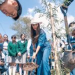 Gobernadora de Guanajuato encabeza reforestación y entrega obras en Abasolo