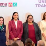 Celebra Geovanna Bañuelos acuerdo de coalición Morena-PT-PVEM para registro de coordinadores
