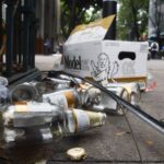 Generan 40 toneladas de basura celebraciones por triunfo de México sobre Corea del Sur