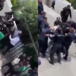 Policía de Huixquilucan detiene a tres estudiantes tras protesta en Conalep; hay lesionados en ambos bandos