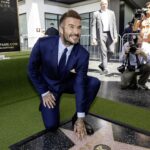 David Beckham recibe estrella en el Paseo de la Fama de Hollywood acompañado por Tom Cruise y Victoria