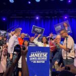 Janeese Lewis George lidera primarias demócratas para alcaldía de Washington D.C.