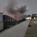 Incendio en bodega cercana al Mercado de Jamaica deja un herido y 150 evacuados