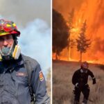 Un bombero relata la lucha contra el incendio en la Sierra Oeste: “Tiene vida propia”