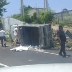 Volcadura de camioneta en Acapulco deja cuatro lesionados
