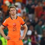 El Barcelona reporta lesión de rodilla de Frenkie de Jong