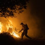 Nueve incendios activos, cinco de nivel máximo, asedian Castilla y León en plena ola de calor