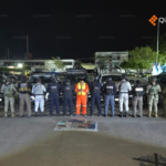Detienen a ‘El Pony’ con fusil M4, drogas y arsenal en carretera de Tabasco