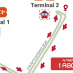 Metrobús inicia servicio de conexión entre Terminales 1 y 2 del AICM