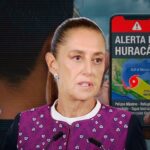 Sheinbaum anuncia nuevo sistema de alerta de huracanes vía celular ante temporada ciclónica intensa
