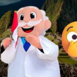 Botarga del Dr. Guali en Perú se viraliza por su parecido con el Dr. Simi