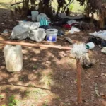Reportan hallazgo de material para fabricar explosivos en Coyuca de Catalán
